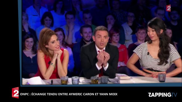 ONPC : Aymeric Caron ridiculise Yann Moix, échange tendu sur le plateau (Vidéo)