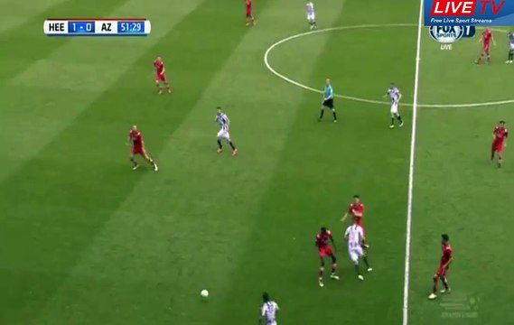 Joey van den Berg Goal - SC Heerenveen 2-0 AZ Alkmaar 10.04.2016