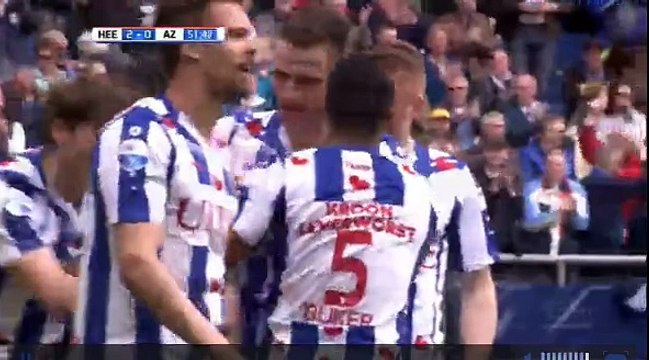 Van Den Berg Goal (2:0) HD - SC Heerenveen 2-0 AZ Alkmaar - 10.04.2016