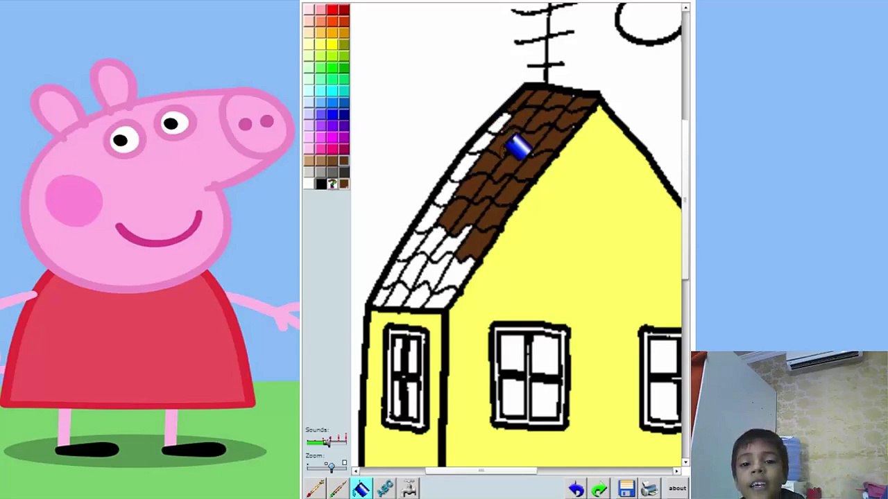 DESENHORS PARA PINTAR PEPPA PIG