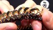 Cuban Curb Chain With Black Braid Bracelet | Hip Hop Jewelry | Kingice.com