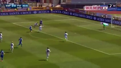Manuel Pucciarelli Goal -  Empoli 1-0 Fiorentina 10.04.2016
