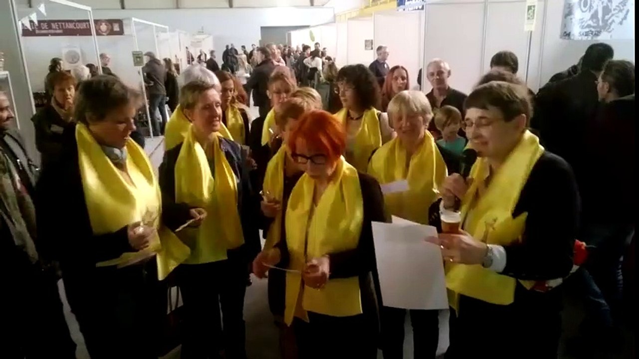 Club de buveuses de bière en talons aiguilles Salon du brasseur Saint Nicolas de Port