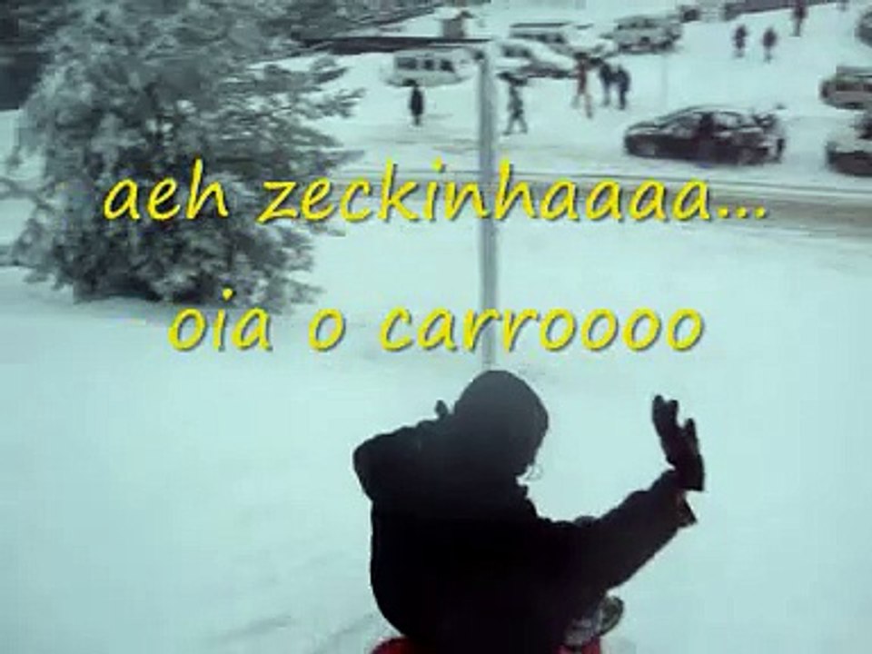 zeckinha lixa na neve