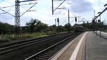 Einfahrt Burgenlandbahn in Weißenfels auf Gleis 2