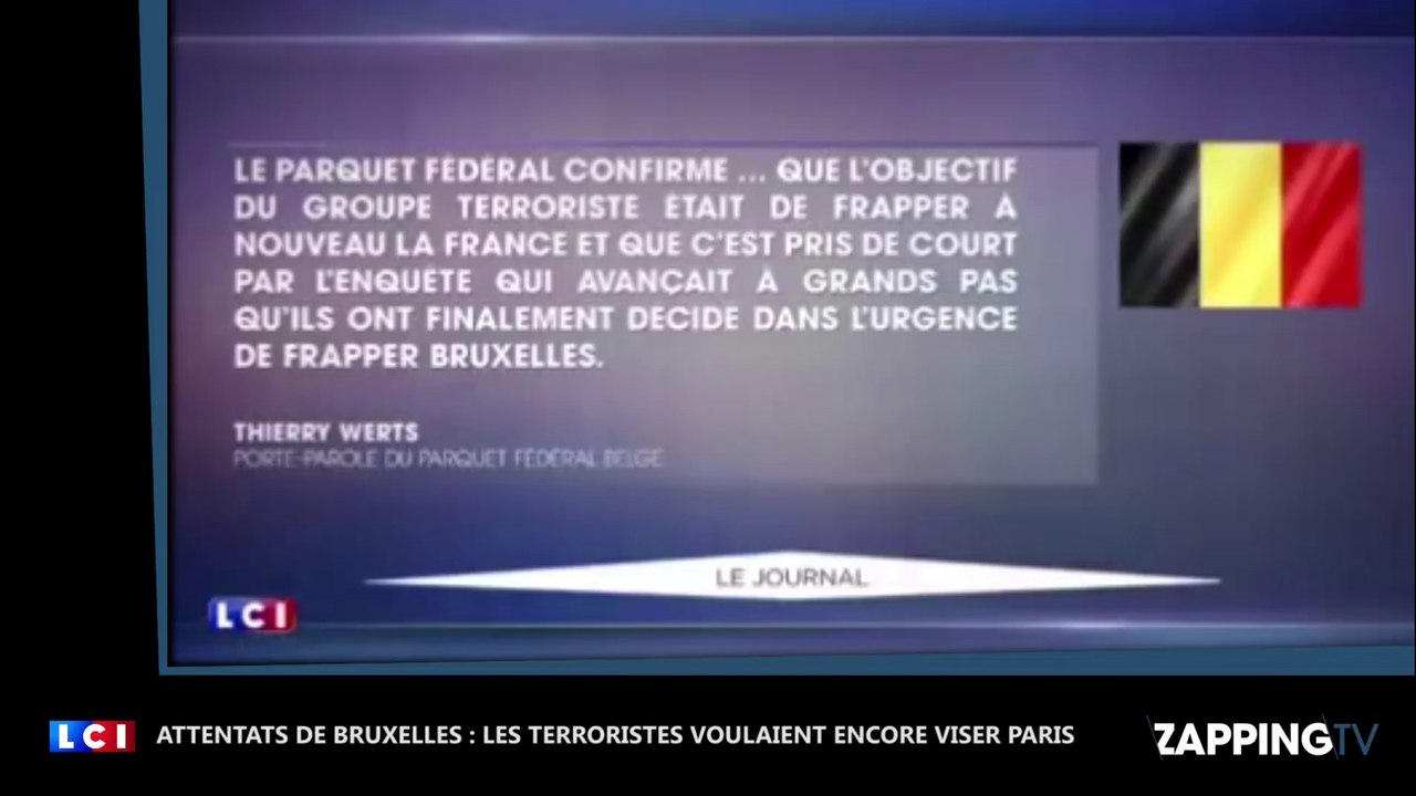 Attentats de Bruxelles : Les terroristes ne voulaient pas attaquer la Belgique mais à nouveau Paris selon la justice bel