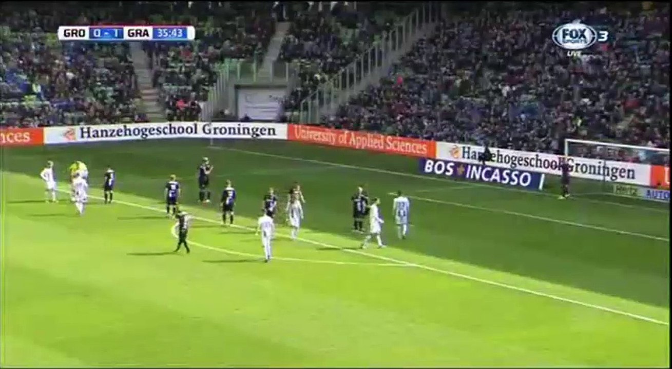 Rasmus Lindgren Goal - FC Groningen 1 - 1 De Graafschap