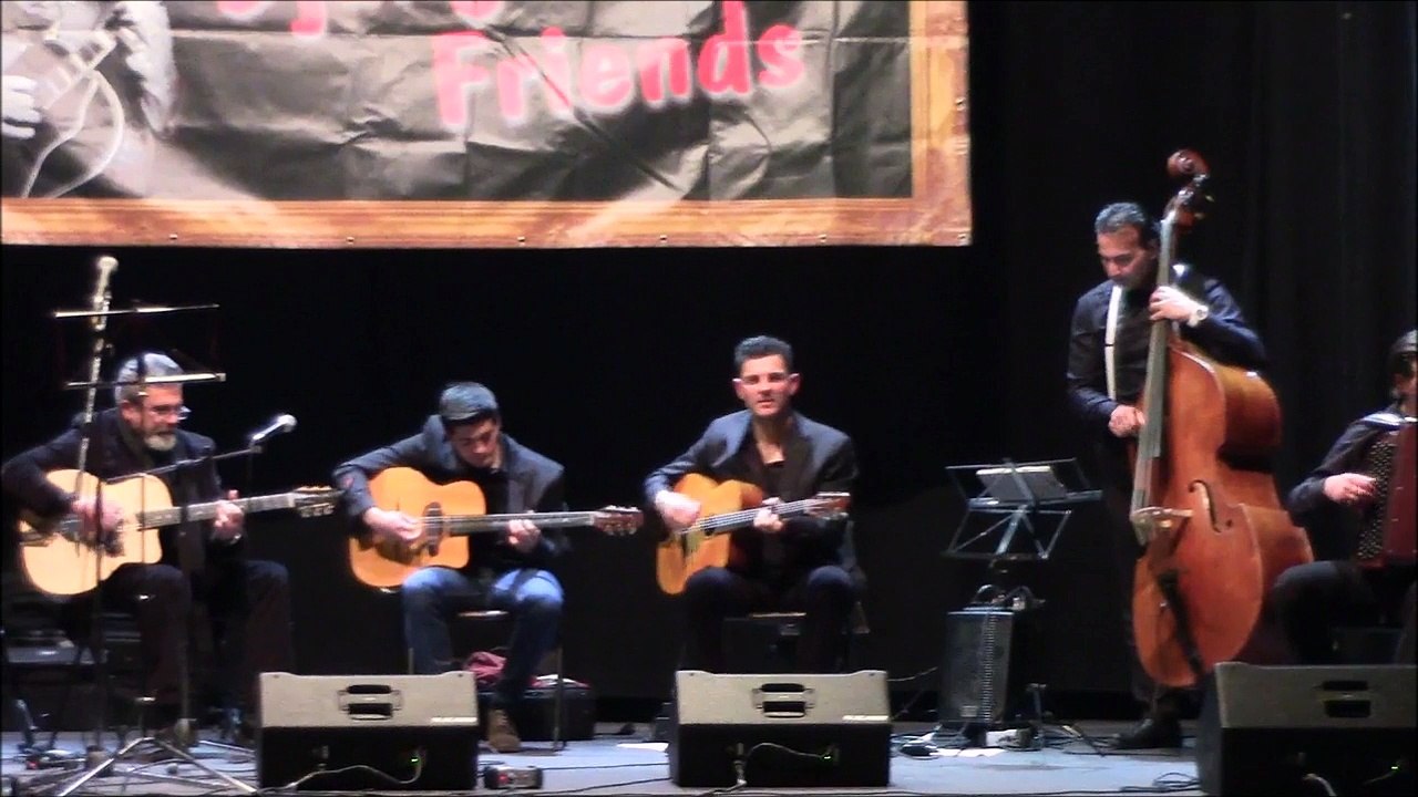 Djangology e Minor swing di Django Reinhardt-Gruppo Fire Jazz-Teatro Olmi Latiano (BR) 20 marzo 2016