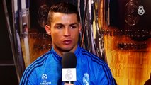 Cristiano hace un llamamiento a los aficionados