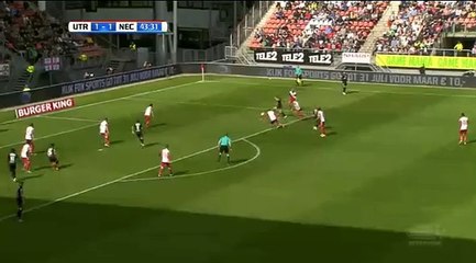 Kane GOAL (1:1) Utrecht vs NEC Nijmegen - 10-04-2016