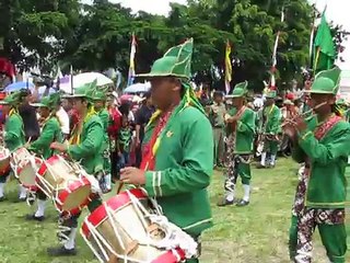 Prosesi Prajurit Kraton pada HUT Kab Magelang : 11 April 2010