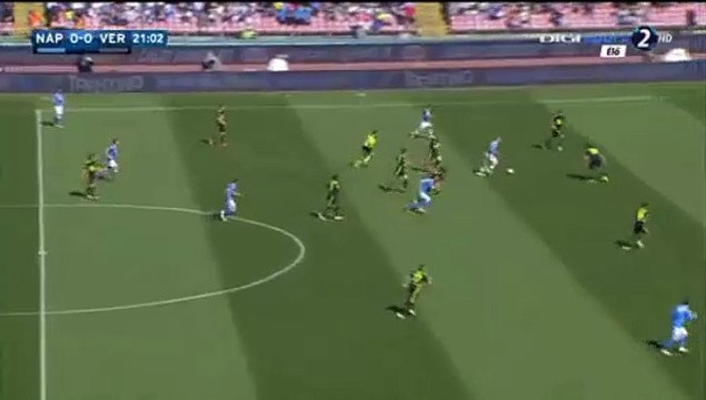 Manolo Gabbiadini Amazing Chance HD - SSC Napoliv. Hellas Verona - 10.04.2016