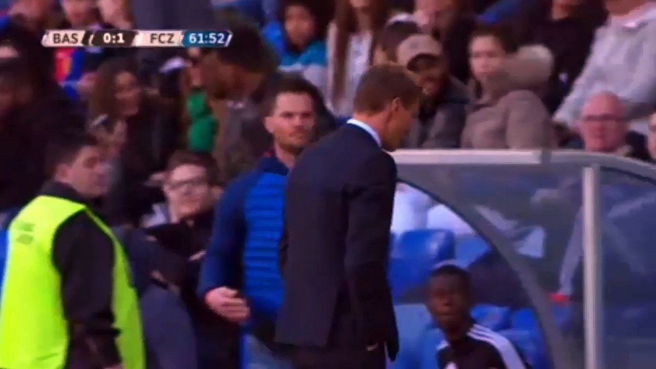 FC Basel vs FC Zurich   Aleksandr Kerzhakov Goal  Swiss Super League 10-04-2016 HD