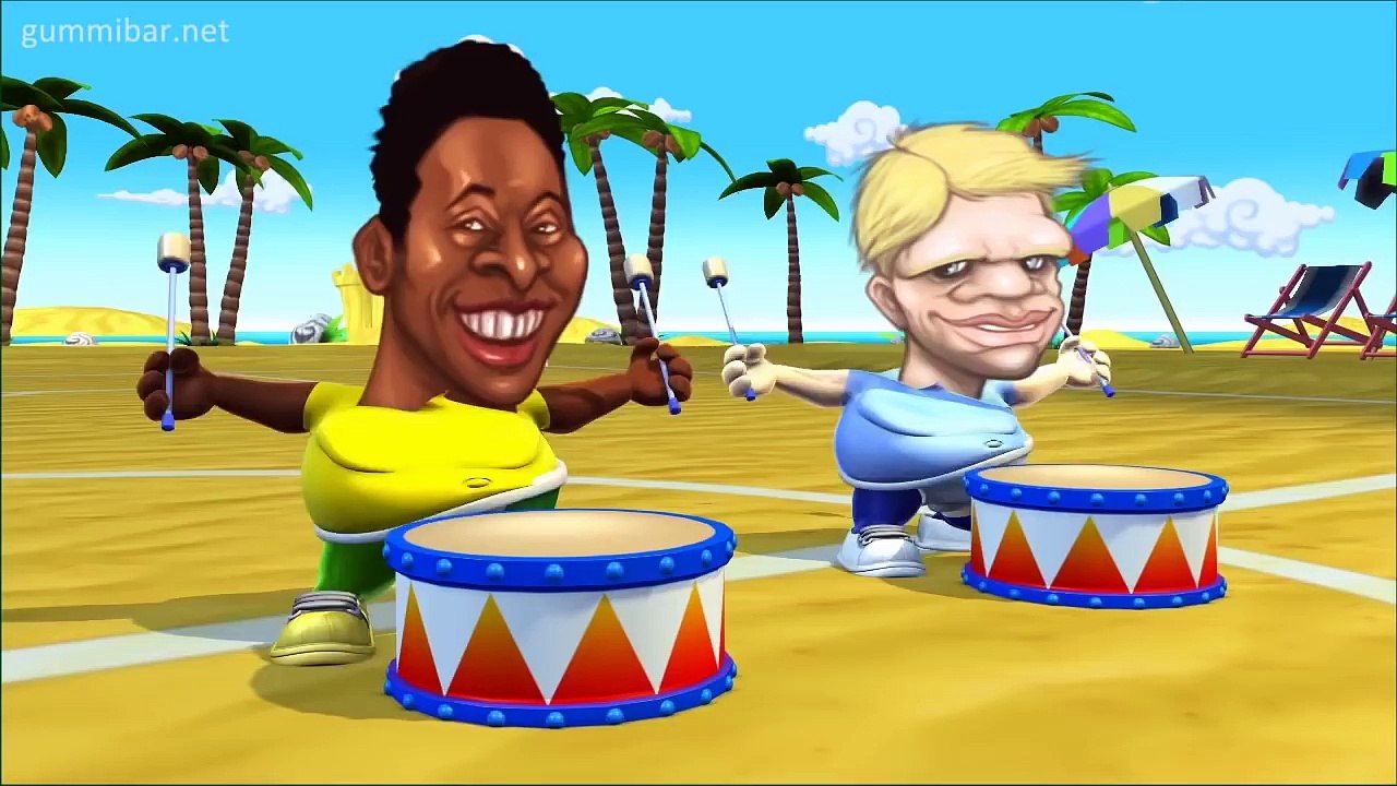 GuMMy BoMBa GuMMiBäR FooTBall SoCCeR WoRLD CuP 2014 MuSiC ViDeo