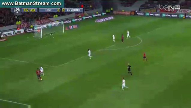 Mounir Obbadi Goal - Lille 2-0 AS Monaco - 10.04.2016