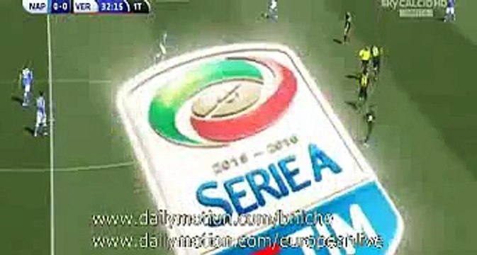 Manolo Gabbiadini Goal HD - Napoli 1-0 Verona - 10.04.2016