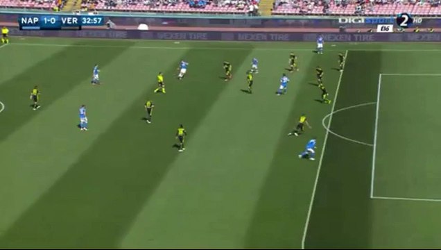 Manolo Gabbiadini Goal - SSC Napoli 1 - 0 Hellas Verona