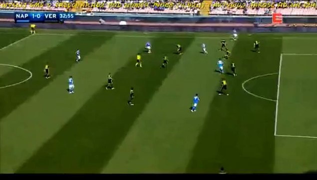 Goal Manolo Gabbiadini - SSC Napoli 1-0 Hellas Verona (10.04.2016)