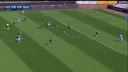 Gabbiadini GOAL (1:0) Napoli vs Verona - 10-04-2016
