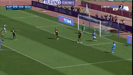 Manolo Gabbiadini Goal HD - Napoli 1-0 Verona  - 10-04-2016