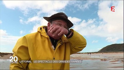 Les grandes marées magnifient le Mont-Saint-Michel