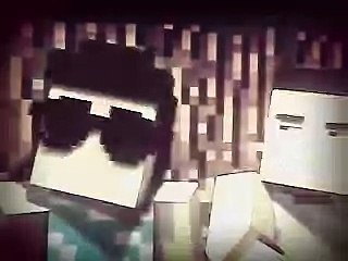 diggin minecraft style black and white version