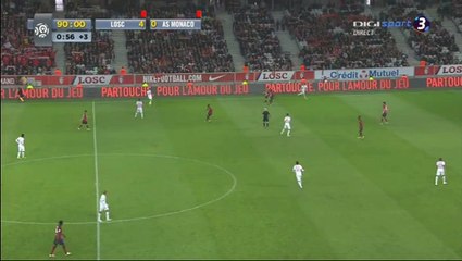 Fares Bahlouli Goal - Lille 4-1 AS Monaco - 10.04.2016