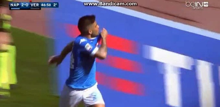 Lorenzo Insigne Goal ~ Napoli vs Hellas Verona 2-0 10.04.2016