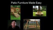 Tips on Building Patio Furniture