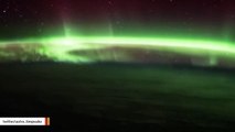 Astronaut Tim Peake Shares Stunning Video Of Aurora Australis From ISS