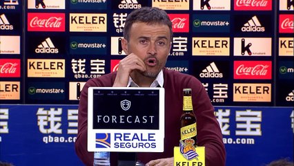 32e j. - Enrique: "Nous avons besoin des supporters"