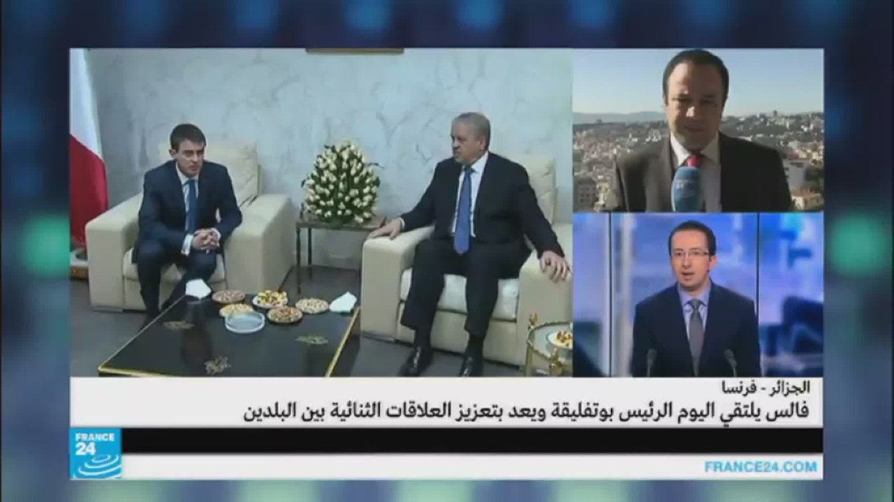 الجزائر - فرنسا: فالس يعد بتعزيز العلاقات الثنائية بين البلدين