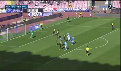 Callejon Goal - SSC Napoli  3 - 0  Hellas Verona