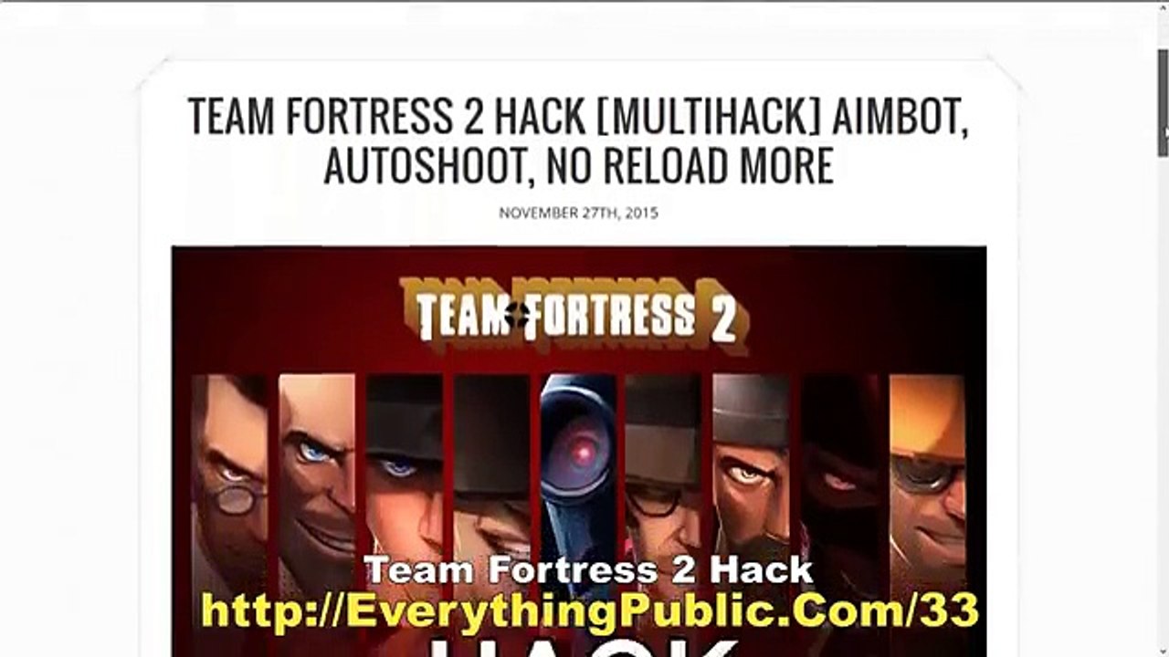 Hack Team Fortress 2 Aimbot _ Wallhack _ Aimlock _ Triggerbot _ All Hacks _ tf2(1)