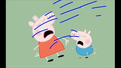 Pappa pig crying video,Peppa pig and George crying video,George Pig cry