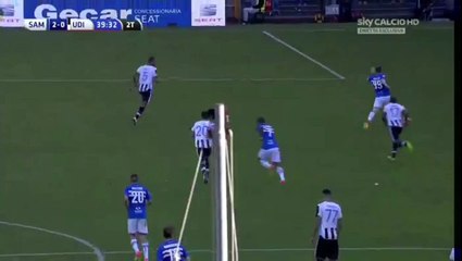 Sampdoria 2-0 Udinese  Goal Fernando  10-04-2016 HD