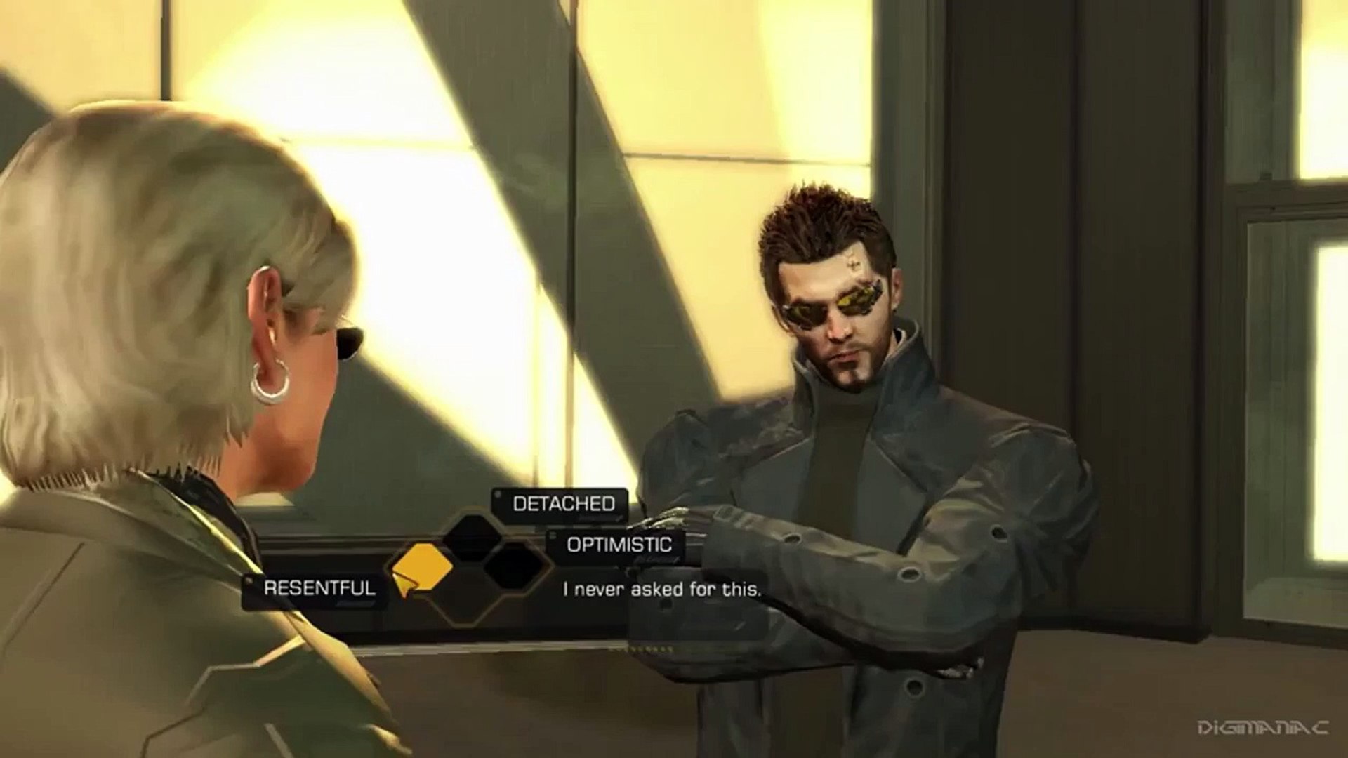Deus Ex Human Revolution What Adam Jensen Really Never Asked For Video Dailymotion