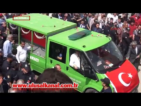 Şehit polis memuru Ahmet Benli Antakya Şehitliği'nde toprağa verildi