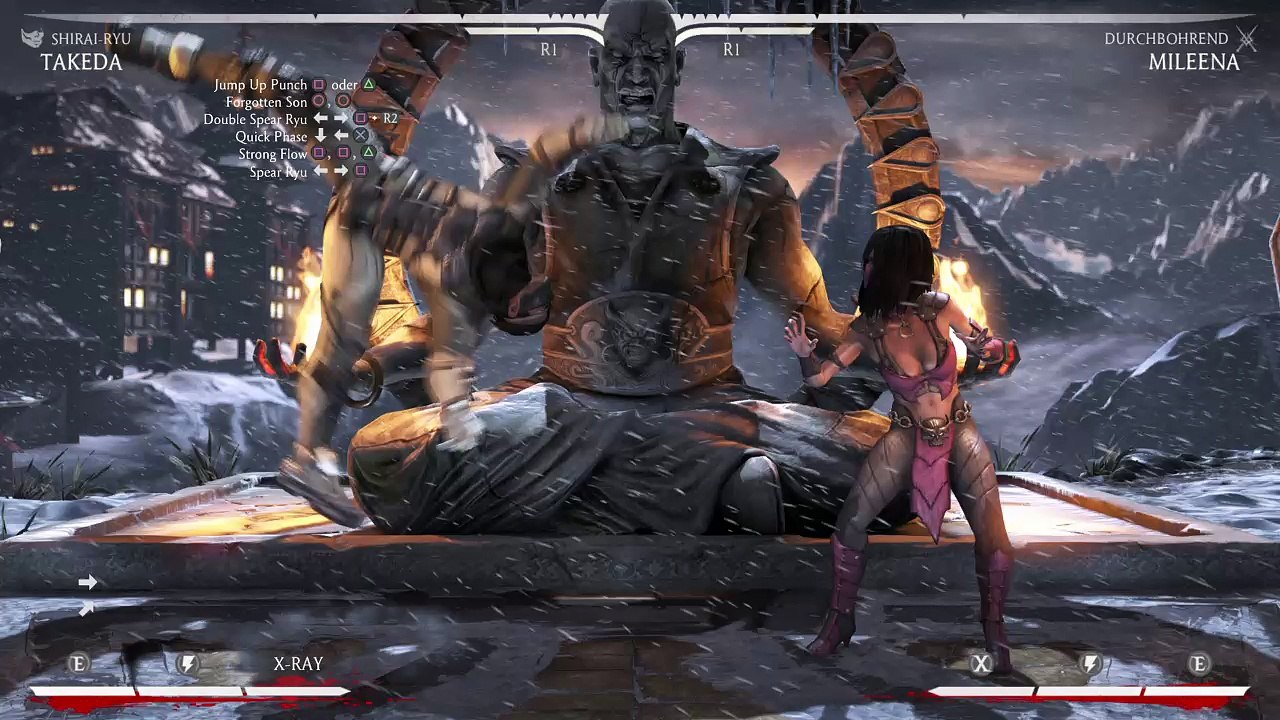 Mortal Kombat X Takeda clip!