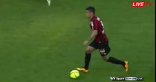 3-0 Hatem Ben Arfa Hat-trick Goal - Nice 3-0 Rennes 10.03.2016