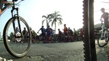 Confraternização com os amigos e amigas, bikers, Mtb, Café Colonial, 86 bikers, 55 km, Pindamonhangaba, SP, Brasil, abril, 2016