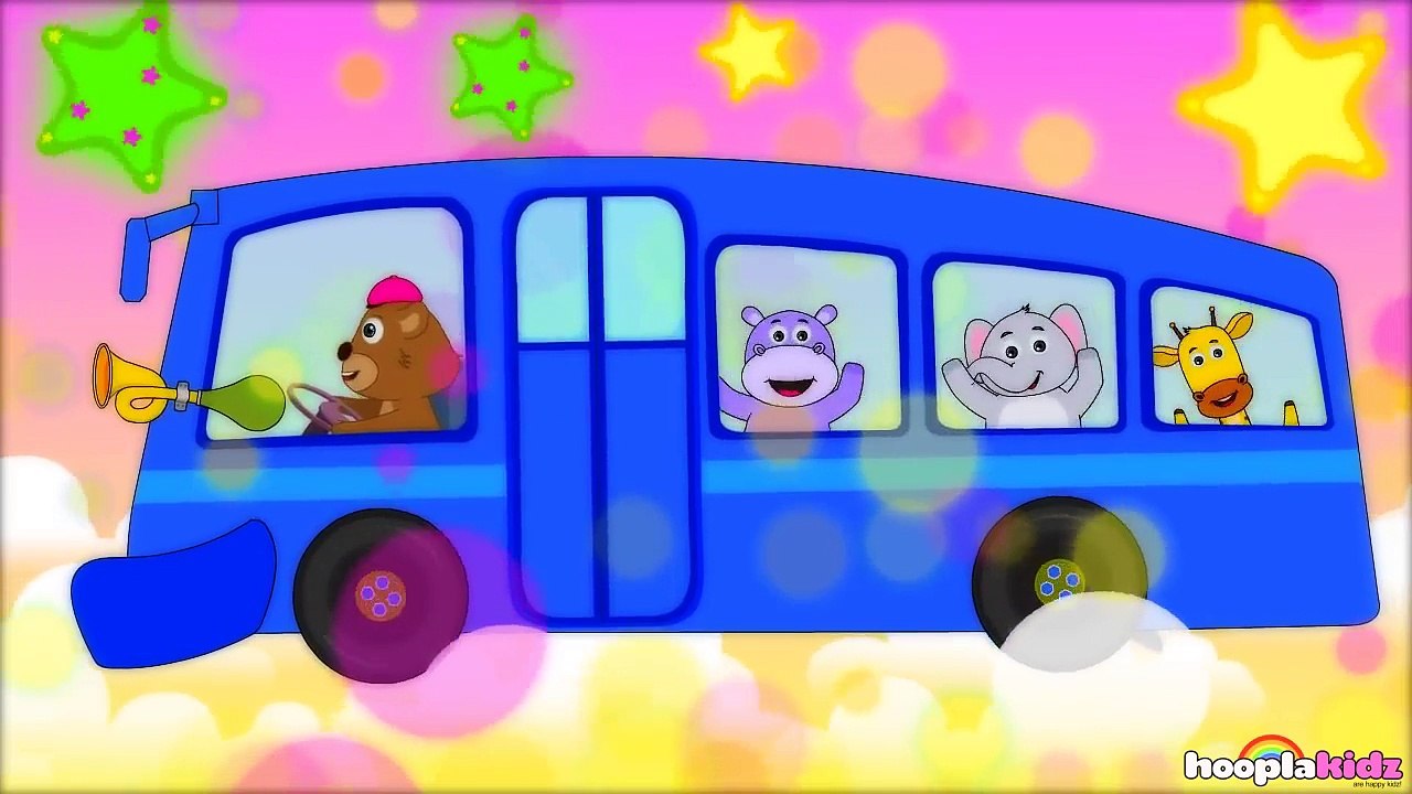 Nursery Rhymes, Wheels of The Bus go Round and Round