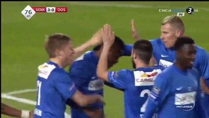 Mbwana Samata Goal HD - Genk 3-0 Oostende - 08-04-2016