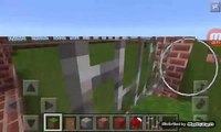 Moderna kuca i ograda u minecraftu