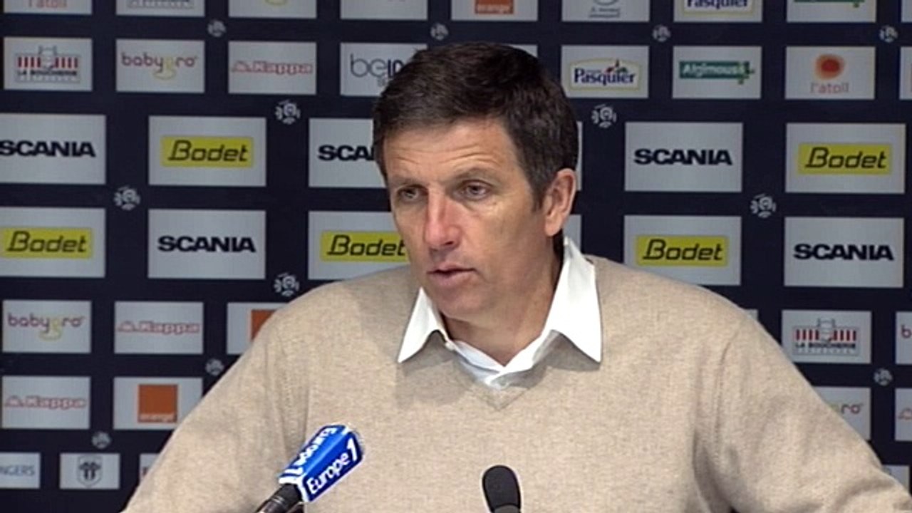 Angers 0-0 Gazélec Ajaccio : les réactions de S. Moulin et T. Laurey