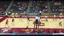 Women's Volleyball: USC 3, Pepperdine 0 - Highlights (9/10/15)