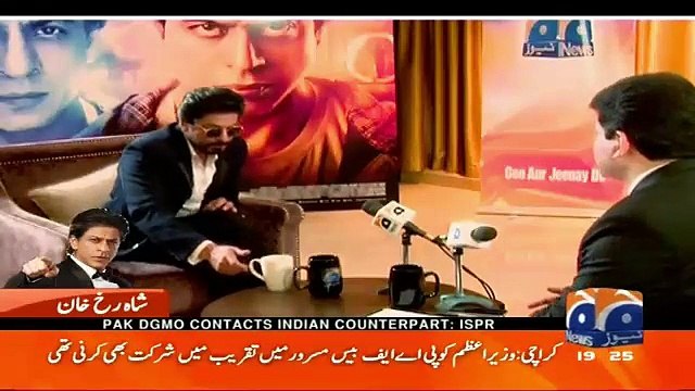 Shahrukh Khan Exclusive Interview With Hamid Mir – 10th April 2016