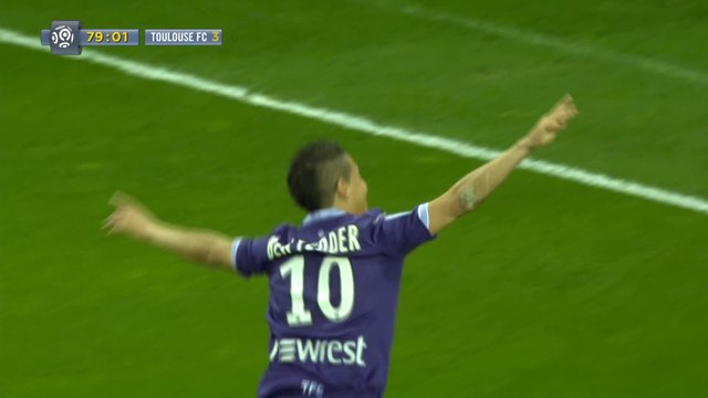 Ben Yedder plane sur TFC/Bastia et inscrit un second but!