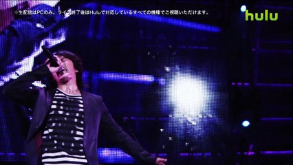 稲葉浩志 3月6日（日）日本武道館ファイナルライブをHuluで独占生配信！30秒 新しいスーパー スーパー