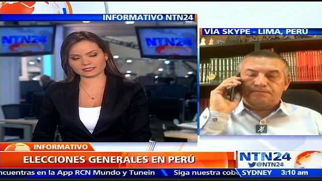 Quien gane tendrá que convocar a los que puedan acabar con la inseguridad: excandidato de Perú